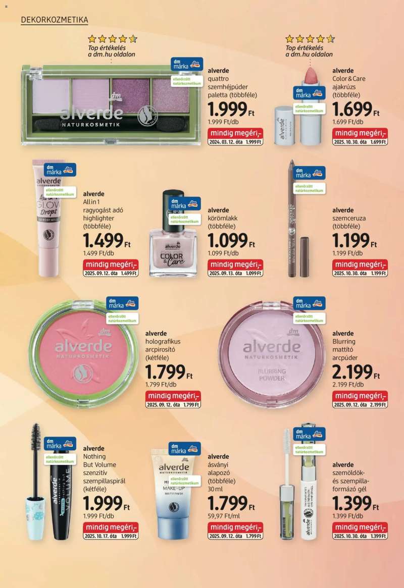 DM Drogerie Markt Akciós újság DM Drogerie Markt 12 oldal