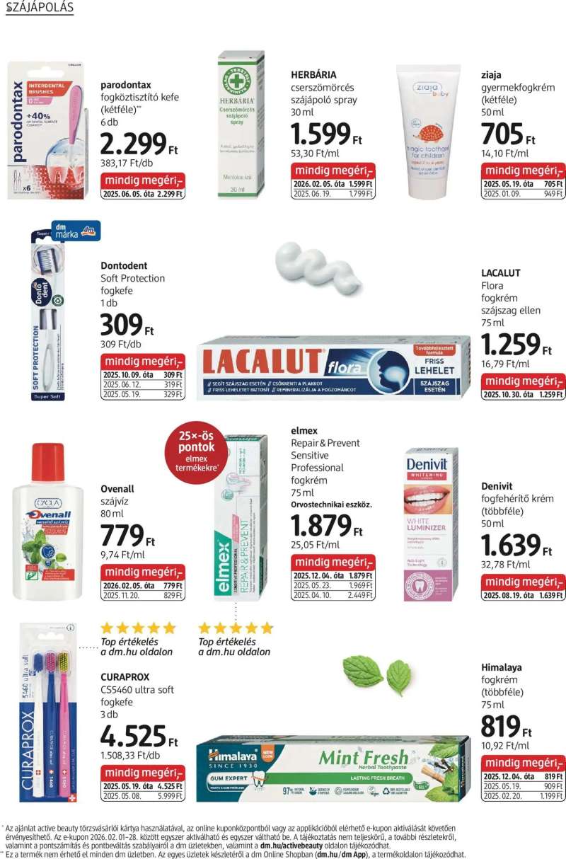 DM Drogerie Markt Akciós újság DM Drogerie Markt 14 oldal