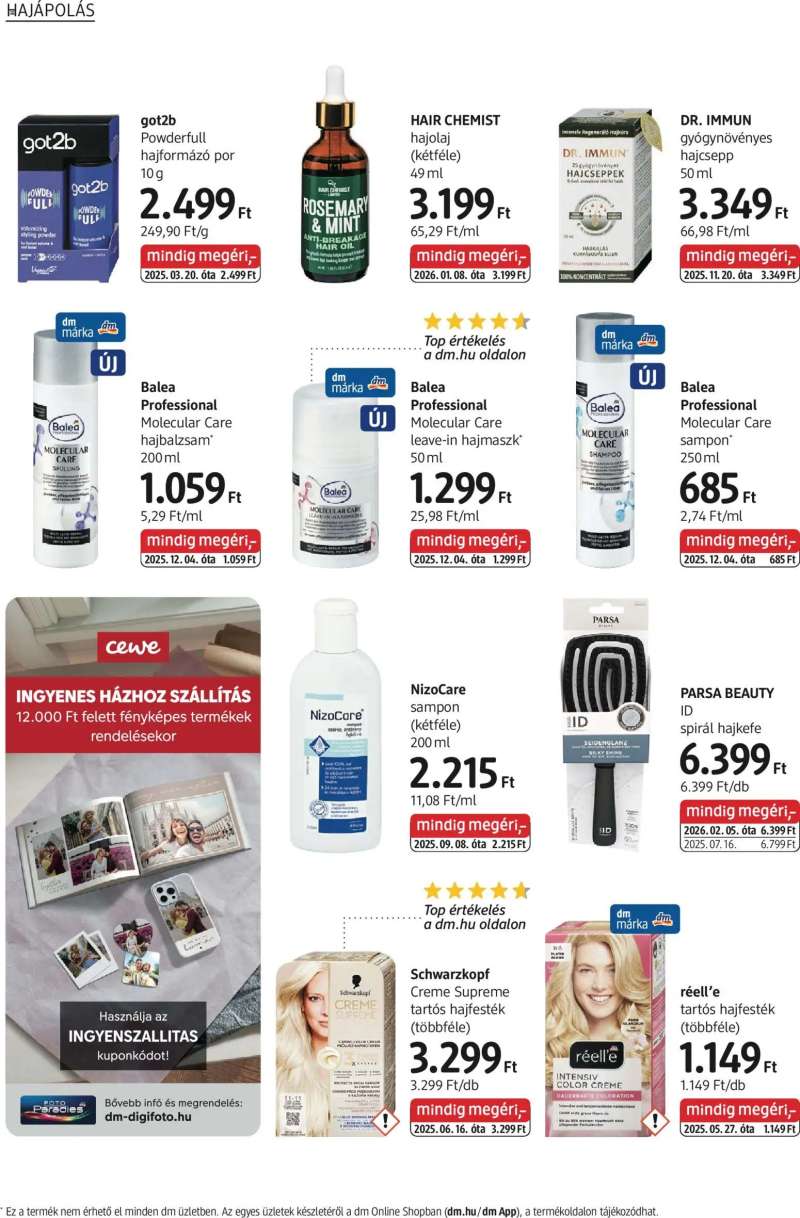 DM Drogerie Markt Akciós újság DM Drogerie Markt 16 oldal
