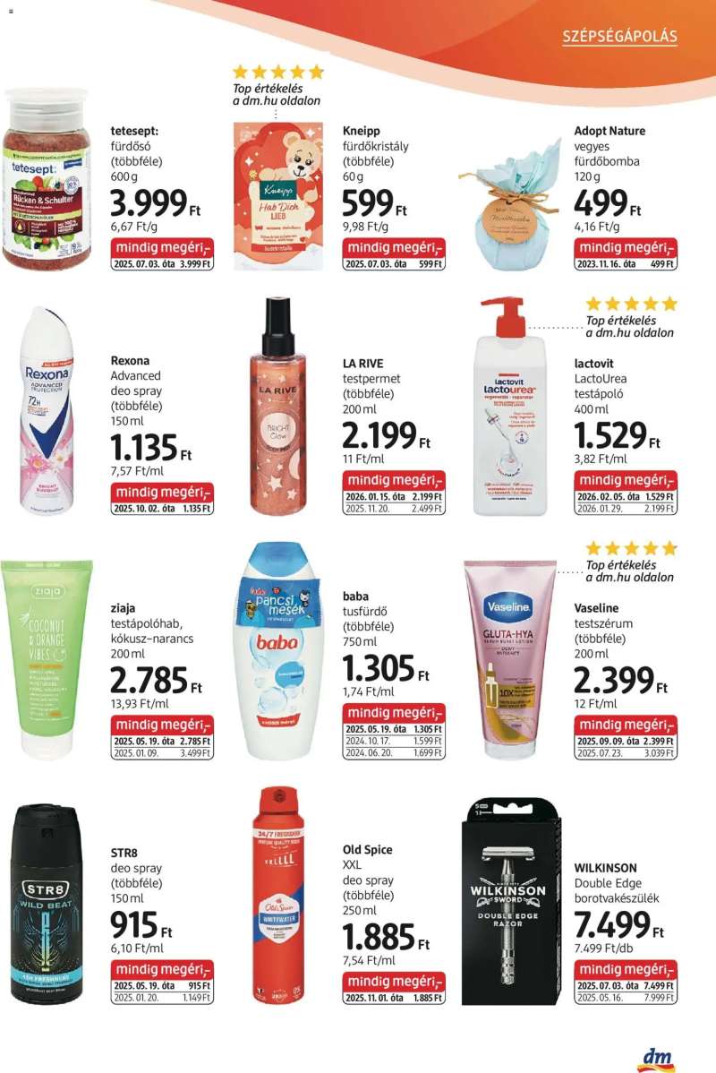 DM Drogerie Markt Akciós újság DM Drogerie Markt 17 oldal