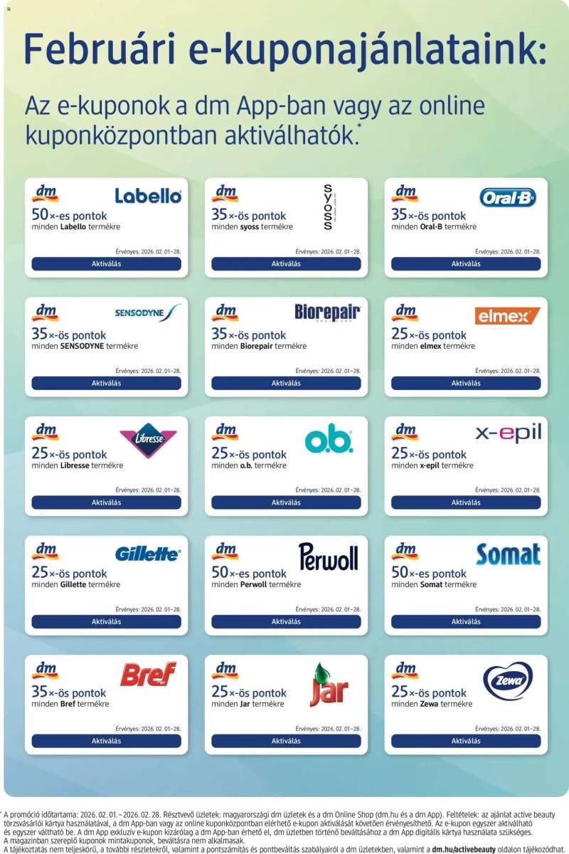 DM Drogerie Markt Akciós újság DM Drogerie Markt 19 oldal
