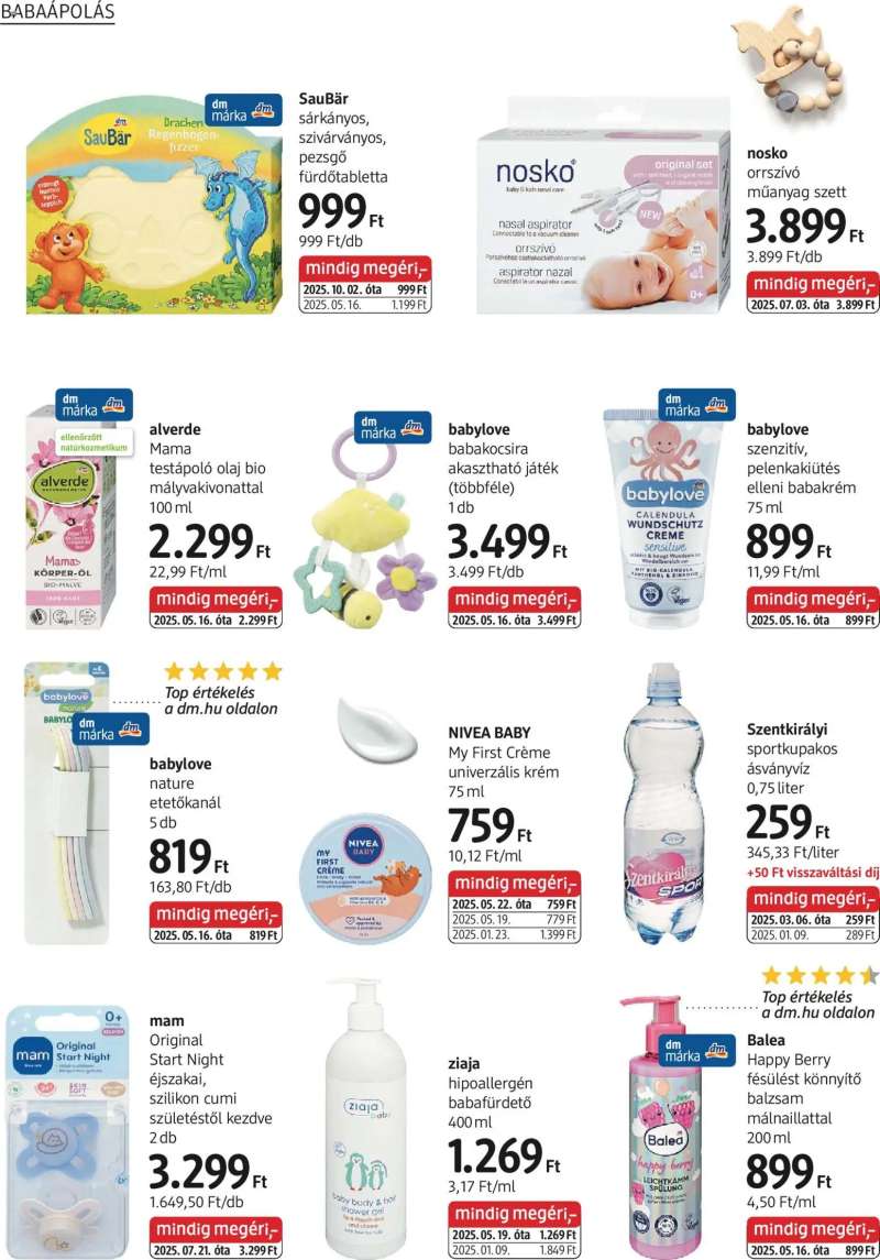 DM Drogerie Markt Akciós újság DM Drogerie Markt 20 oldal