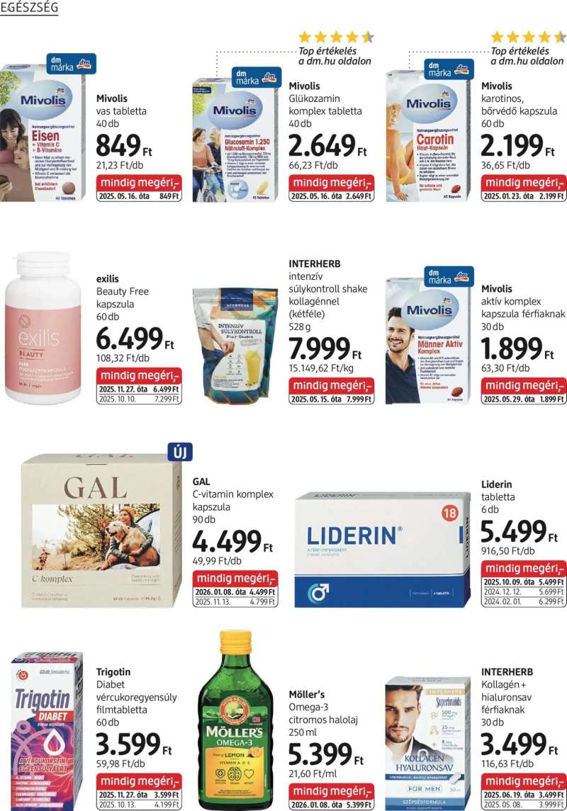 DM Drogerie Markt Akciós újság DM Drogerie Markt 8 oldal