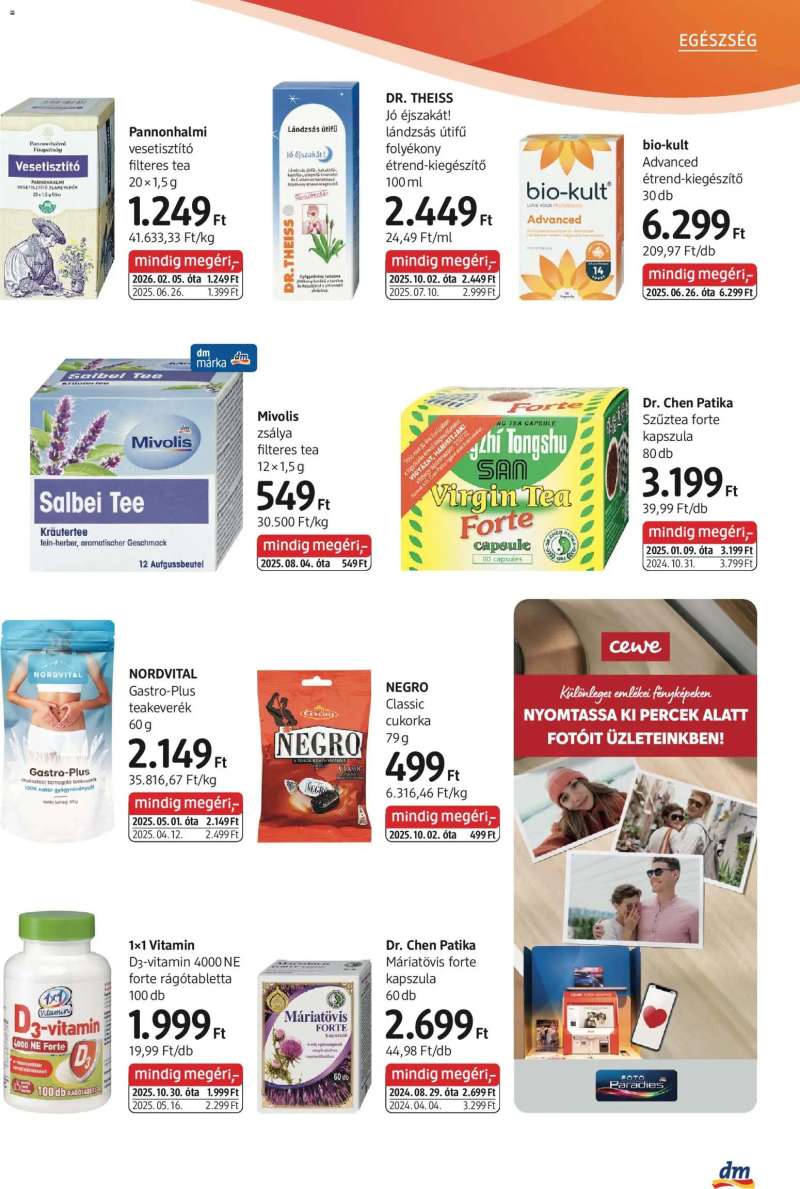 DM Drogerie Markt Akciós újság DM Drogerie Markt 9 oldal