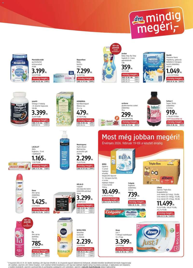 DM Drogerie Markt Akciós újság DM Drogerie Markt 3 oldal