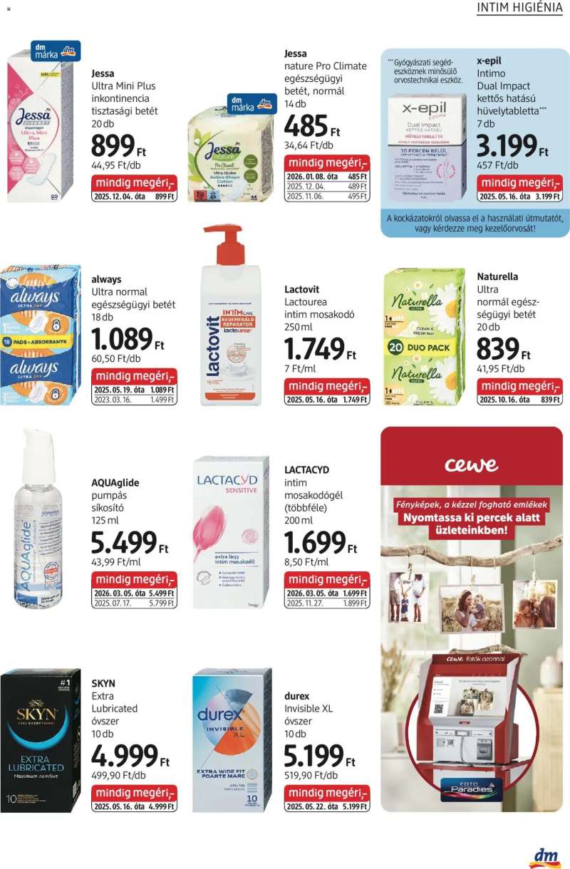 DM Drogerie Markt DM Drogerie Markt akciós újság 11 oldal