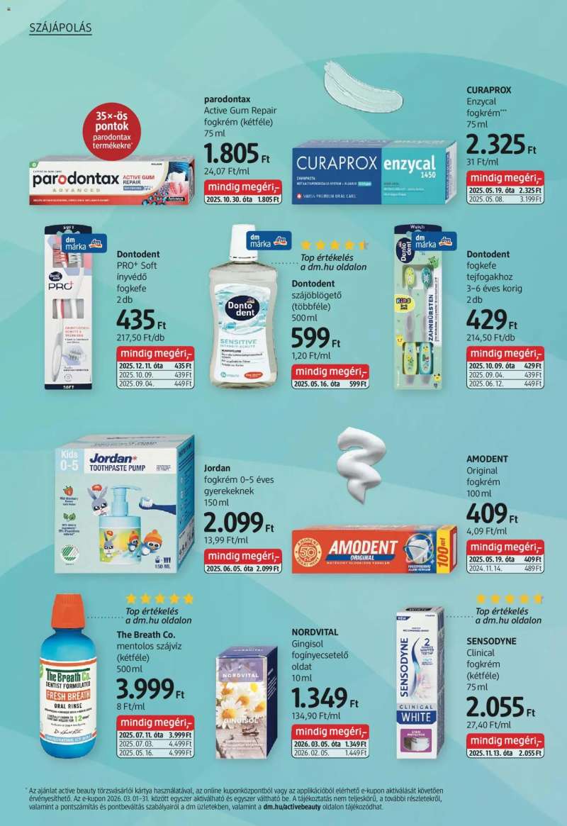 DM Drogerie Markt DM Drogerie Markt akciós újság 12 oldal