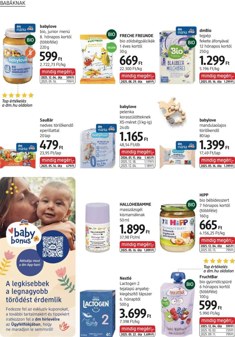 DM Drogerie Markt DM Drogerie Markt akciós újság 14 oldal