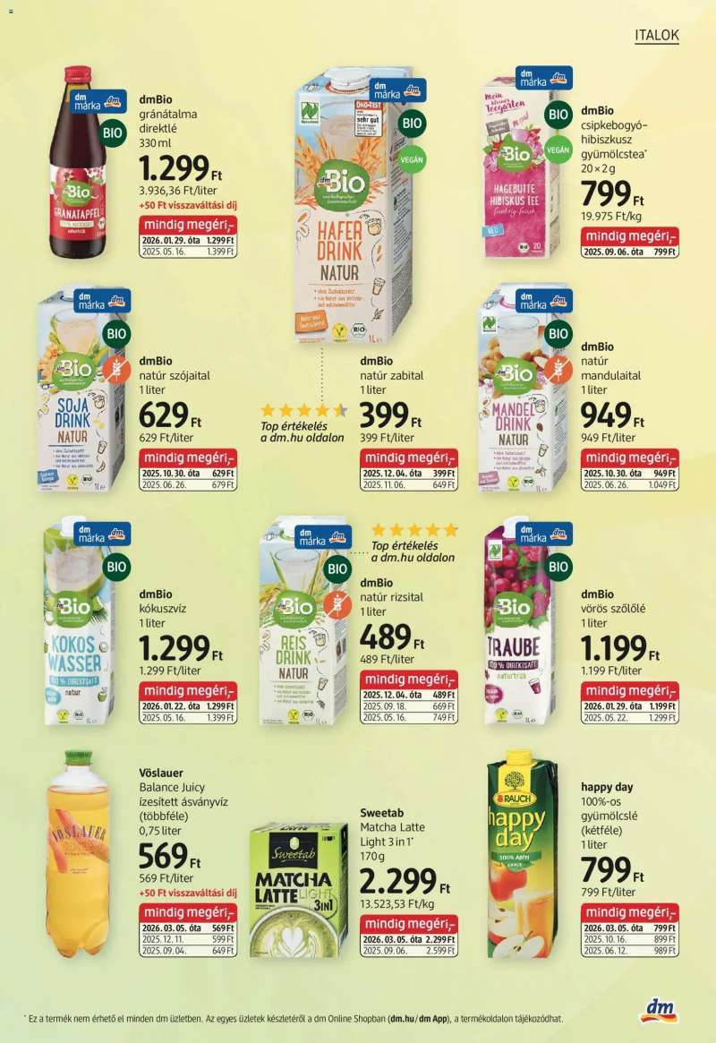 DM Drogerie Markt DM Drogerie Markt akciós újság 17 oldal