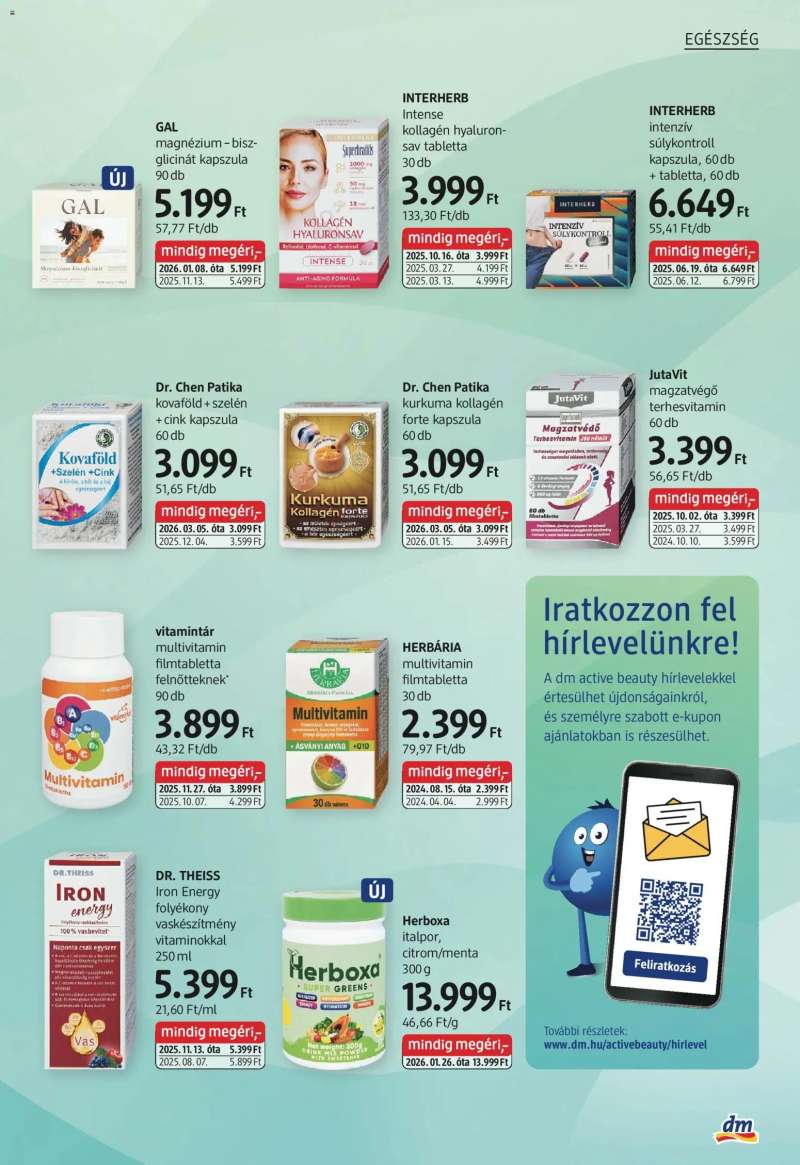 DM Drogerie Markt DM Drogerie Markt akciós újság 19 oldal