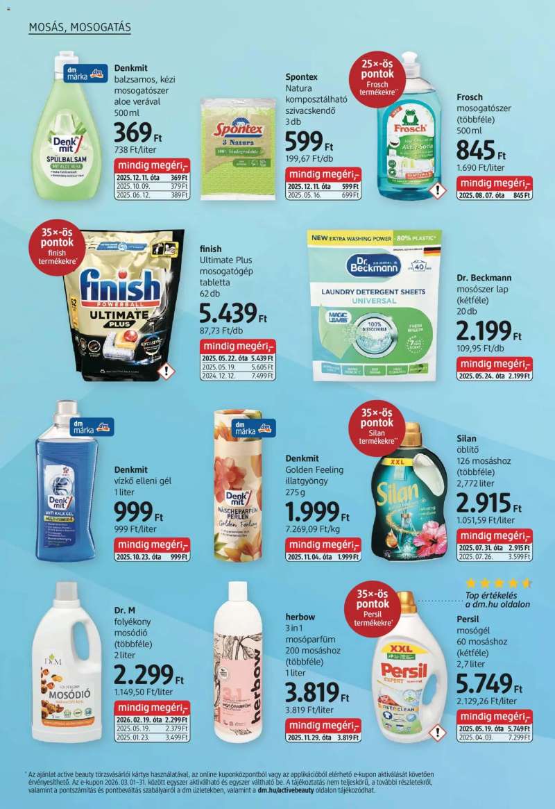 DM Drogerie Markt DM Drogerie Markt akciós újság 20 oldal