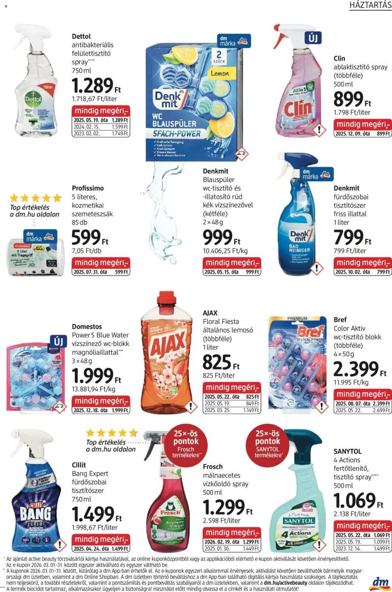 DM Drogerie Markt DM Drogerie Markt akciós újság 23 oldal