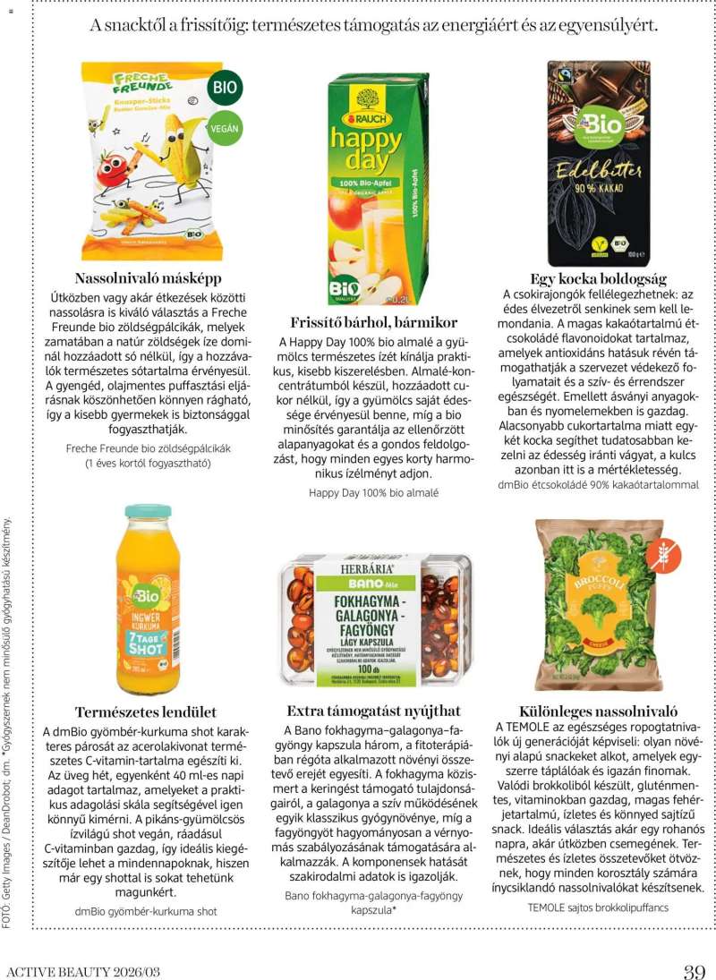 DM Drogerie Markt DM Drogerie Markt Active Beauty 2026/03 39 oldal