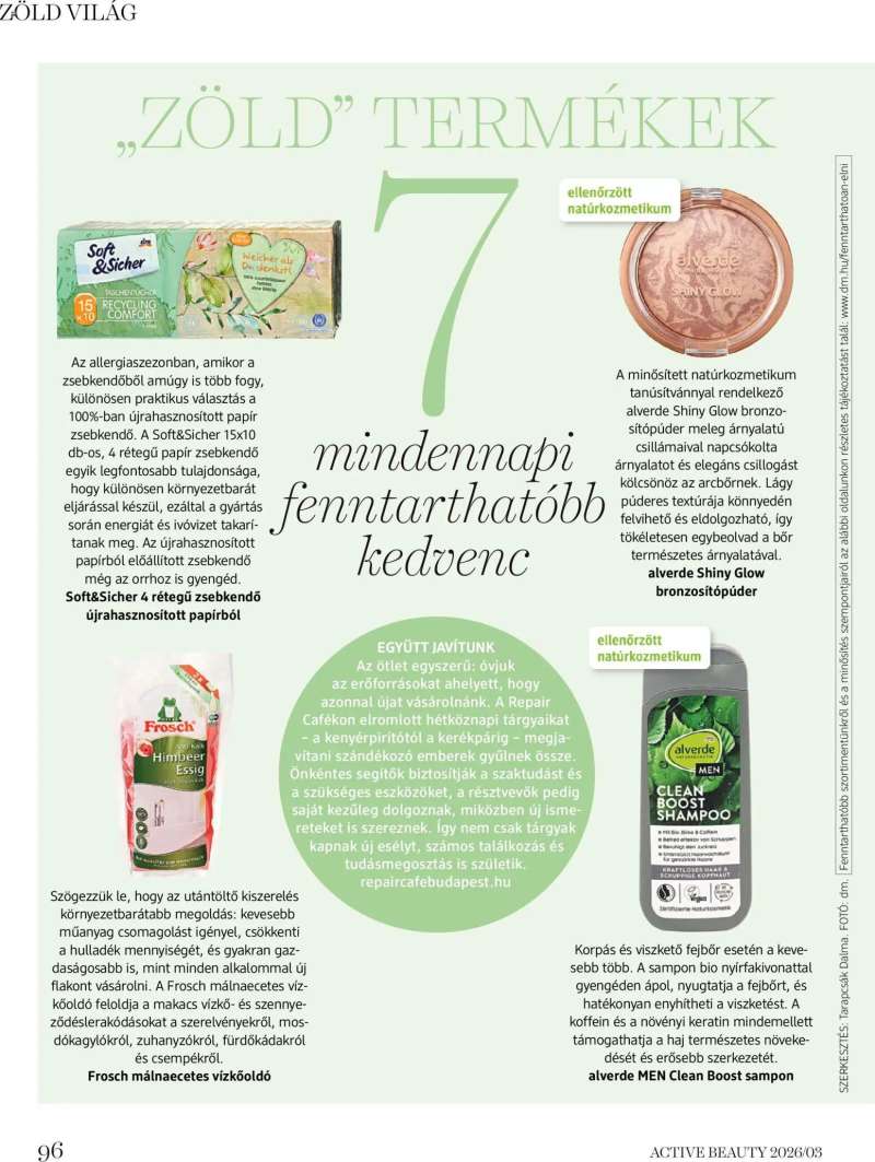 DM Drogerie Markt DM Drogerie Markt Active Beauty 2026/03 96 oldal