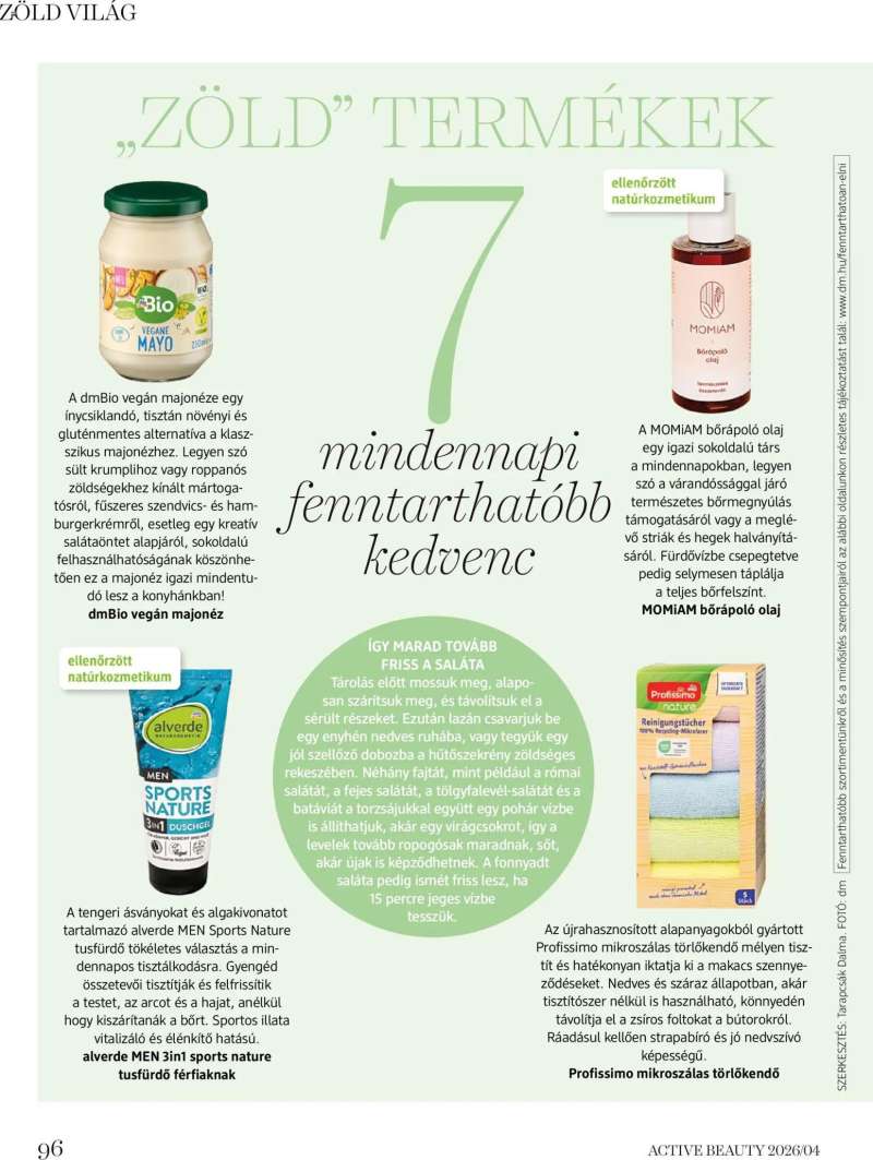 DM Drogerie Markt DM Drogerie Markt Active Beauty 2026/04 96 oldal