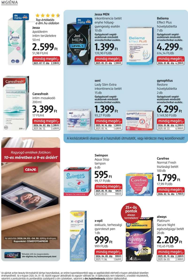 DM Drogerie Markt DM Drogerie Markt akciós újság 12 oldal