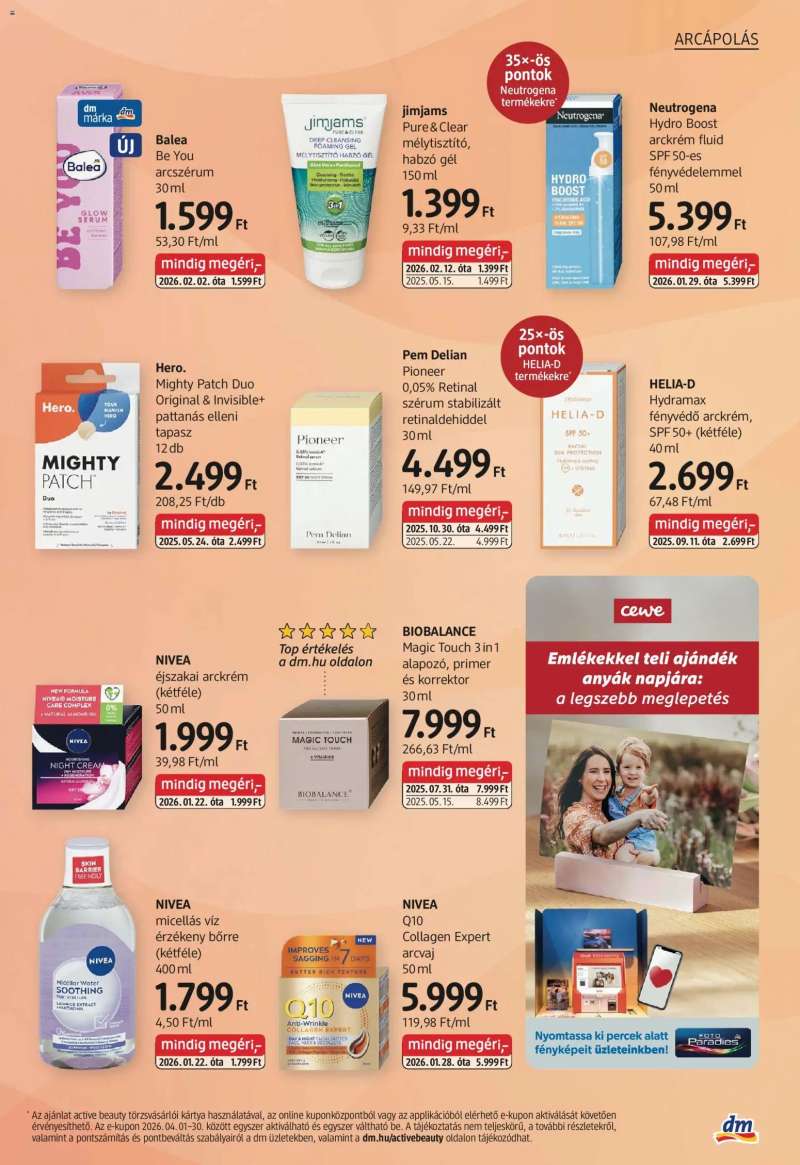 DM Drogerie Markt DM Drogerie Markt akciós újság 15 oldal