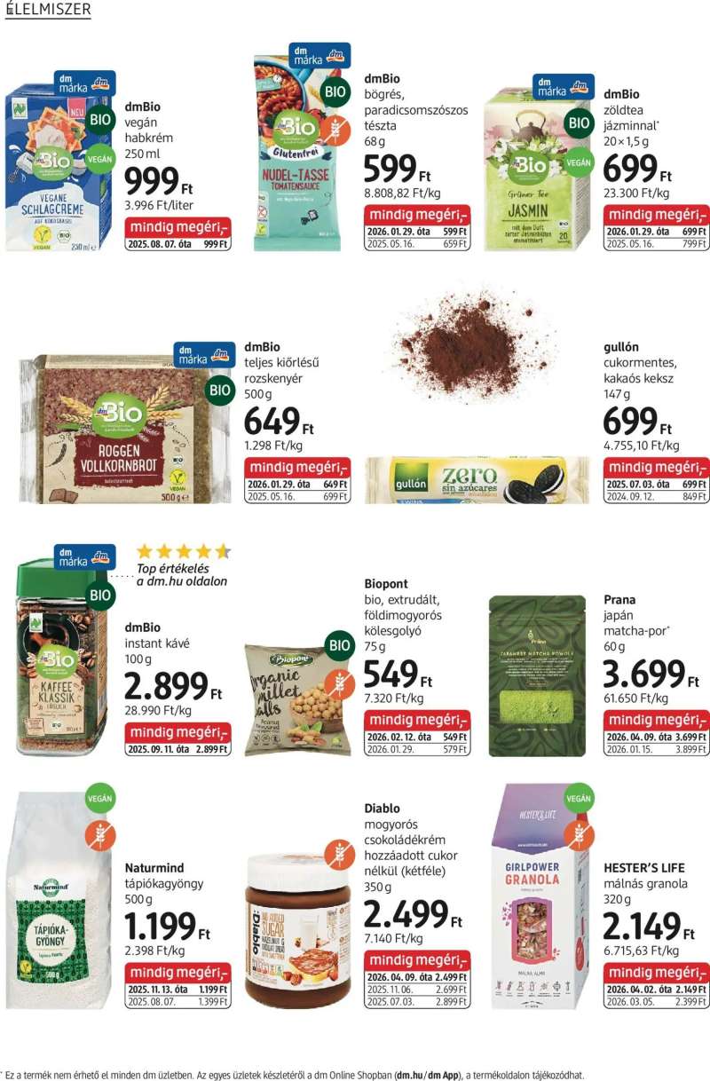 DM Drogerie Markt DM Drogerie Markt akciós újság 18 oldal