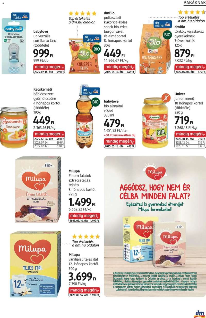 DM Drogerie Markt DM Drogerie Markt akciós újság 21 oldal
