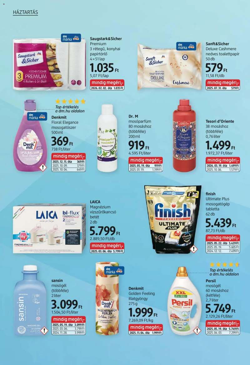 DM Drogerie Markt DM Drogerie Markt akciós újság 22 oldal