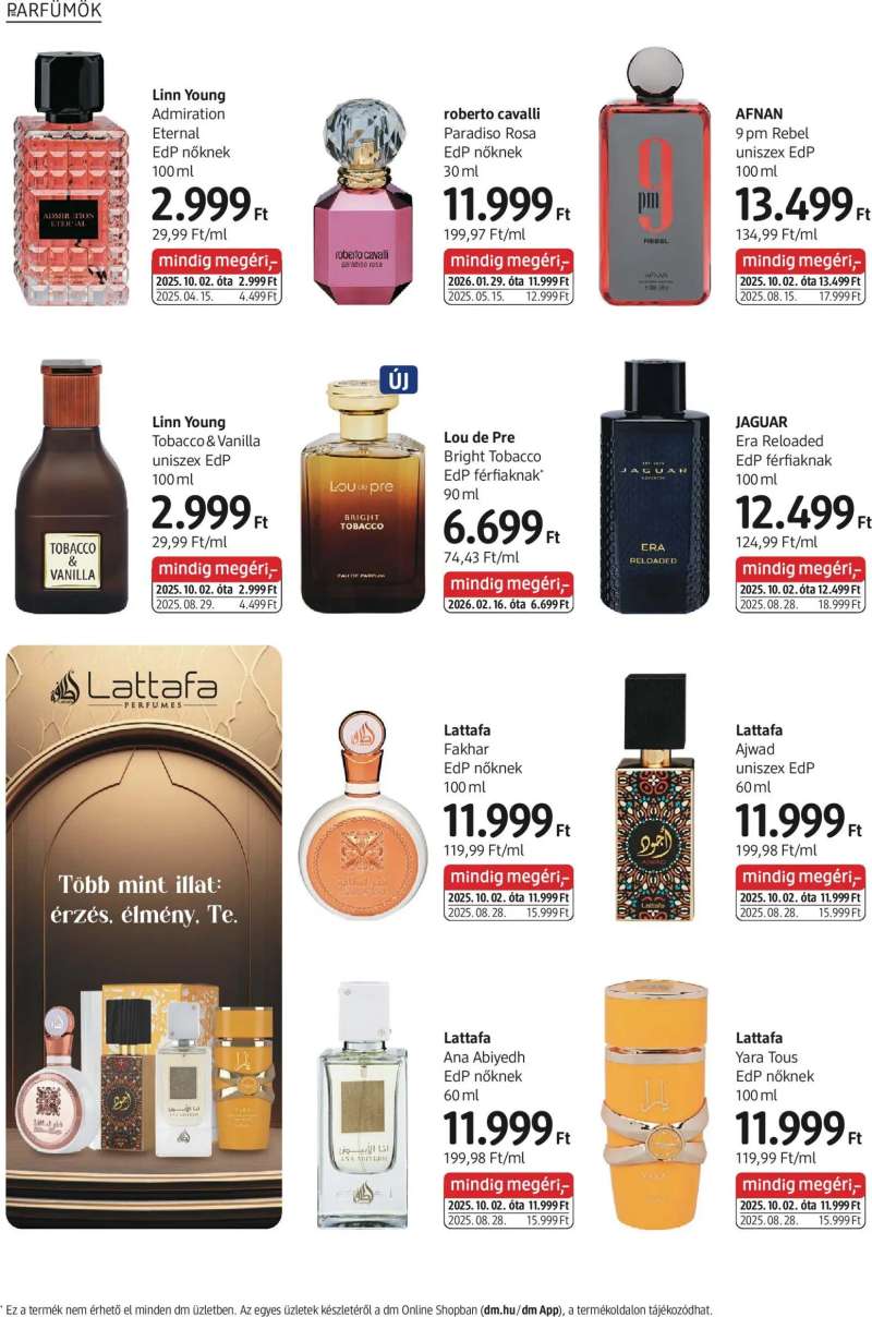 DM Drogerie Markt DM Drogerie Markt akciós újság 8 oldal