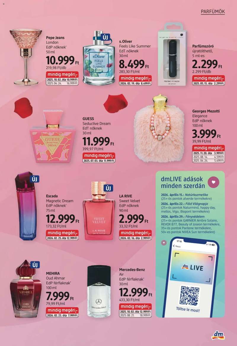 DM Drogerie Markt DM Drogerie Markt akciós újság 9 oldal