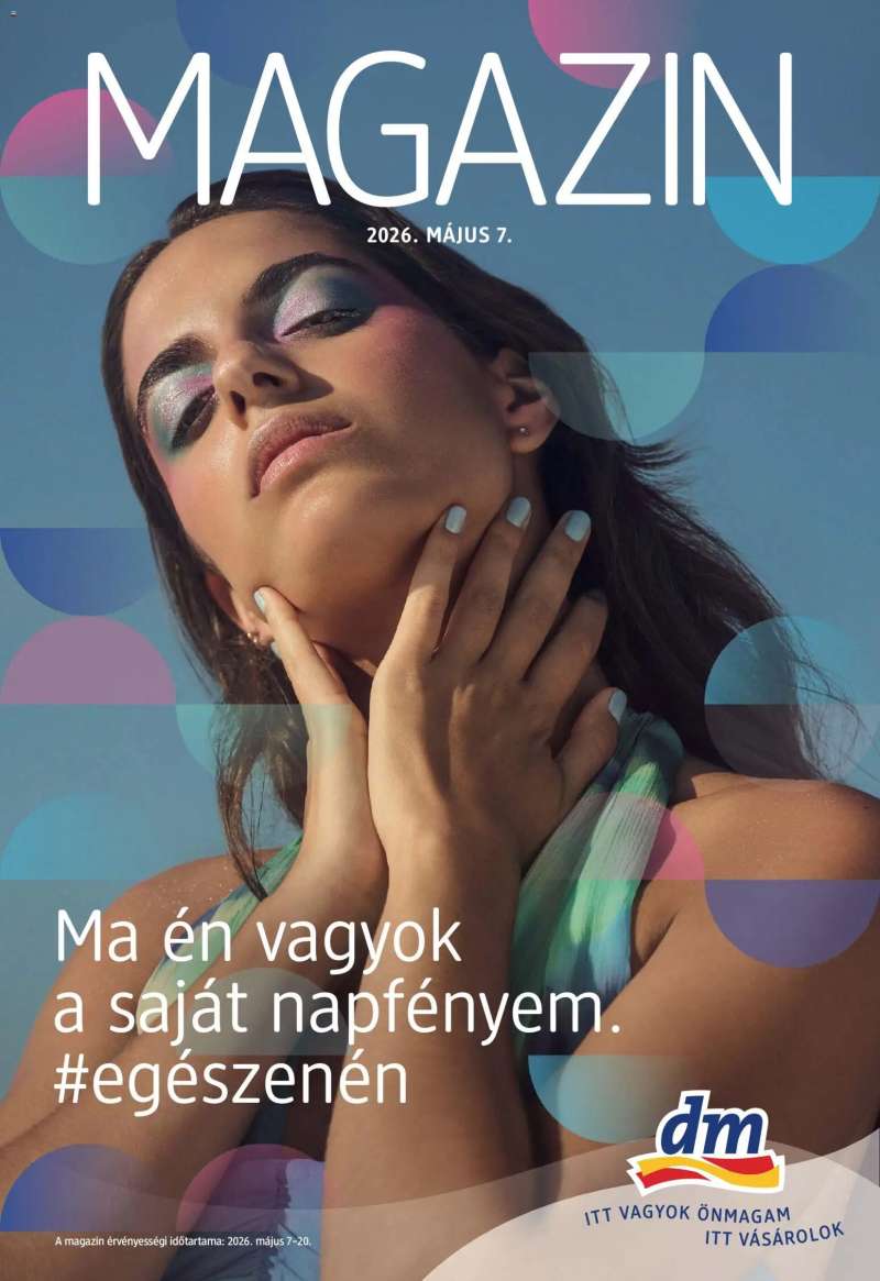 DM Drogerie Markt DM Drogerie Markt akciós újság 1 oldal