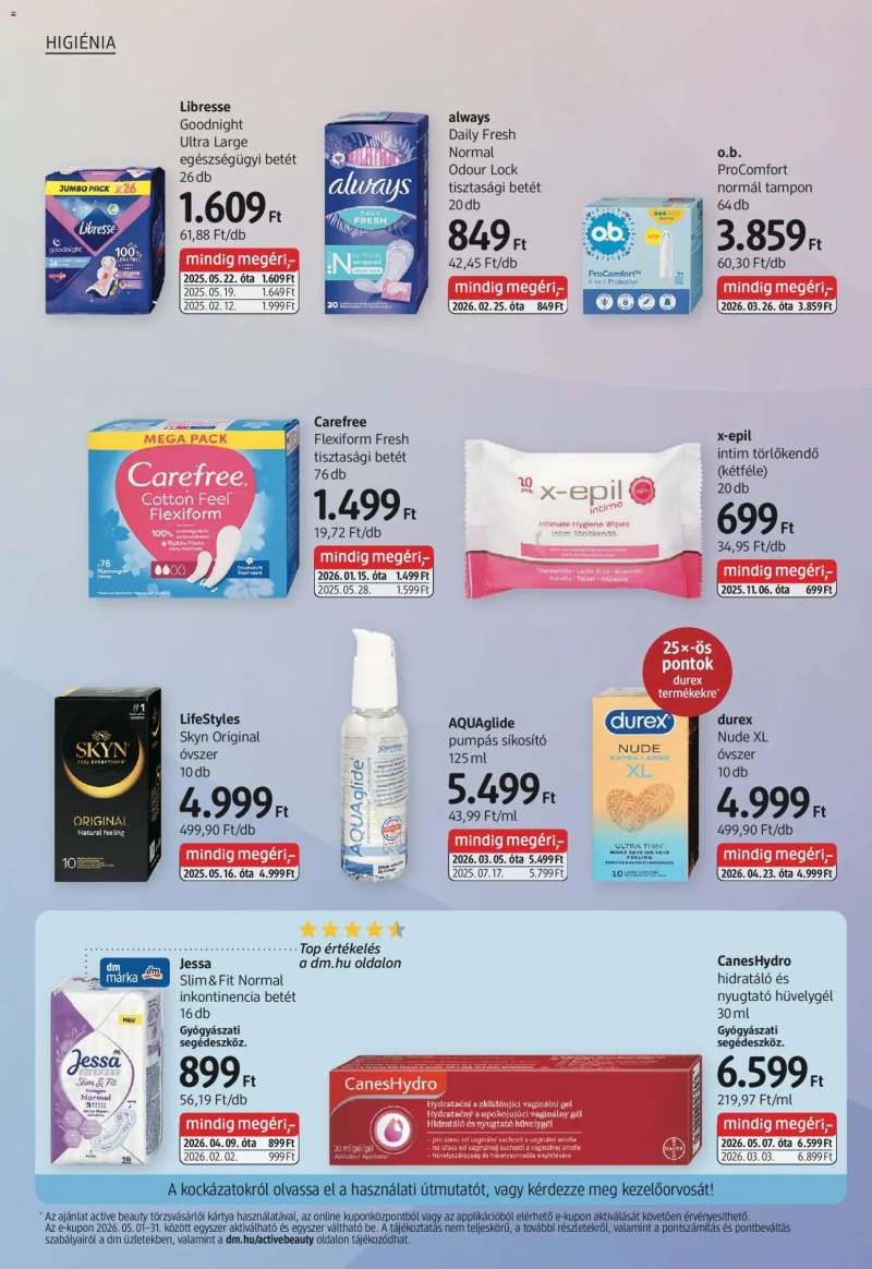 DM Drogerie Markt DM Drogerie Markt akciós újság 12 oldal
