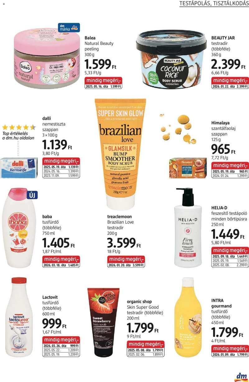 DM Drogerie Markt DM Drogerie Markt akciós újság 13 oldal