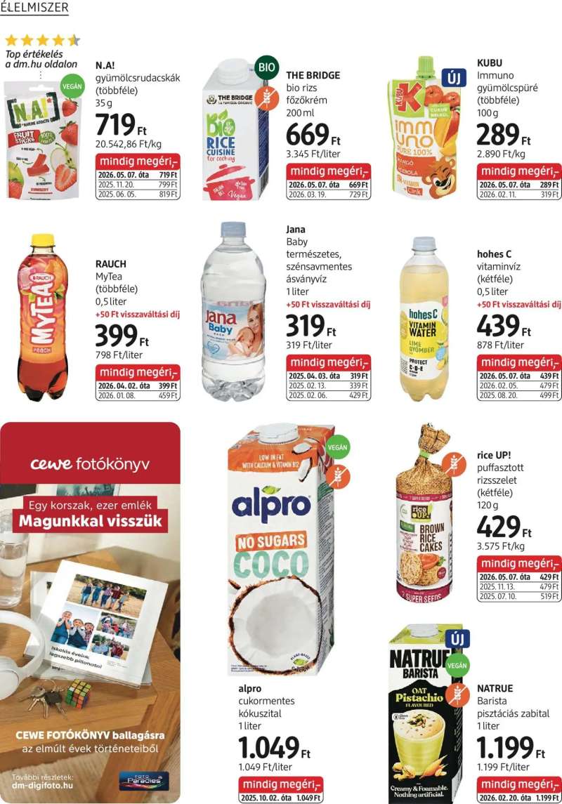 DM Drogerie Markt DM Drogerie Markt akciós újság 18 oldal