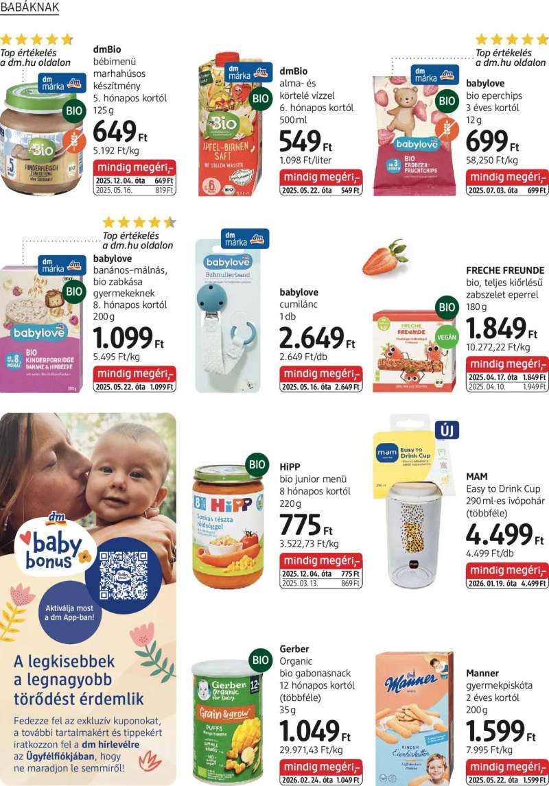 DM Drogerie Markt DM Drogerie Markt akciós újság 20 oldal