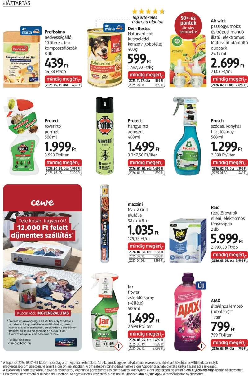 DM Drogerie Markt DM Drogerie Markt akciós újság 22 oldal
