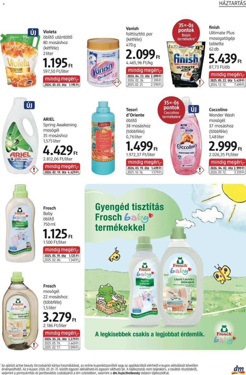DM Drogerie Markt DM Drogerie Markt akciós újság 23 oldal