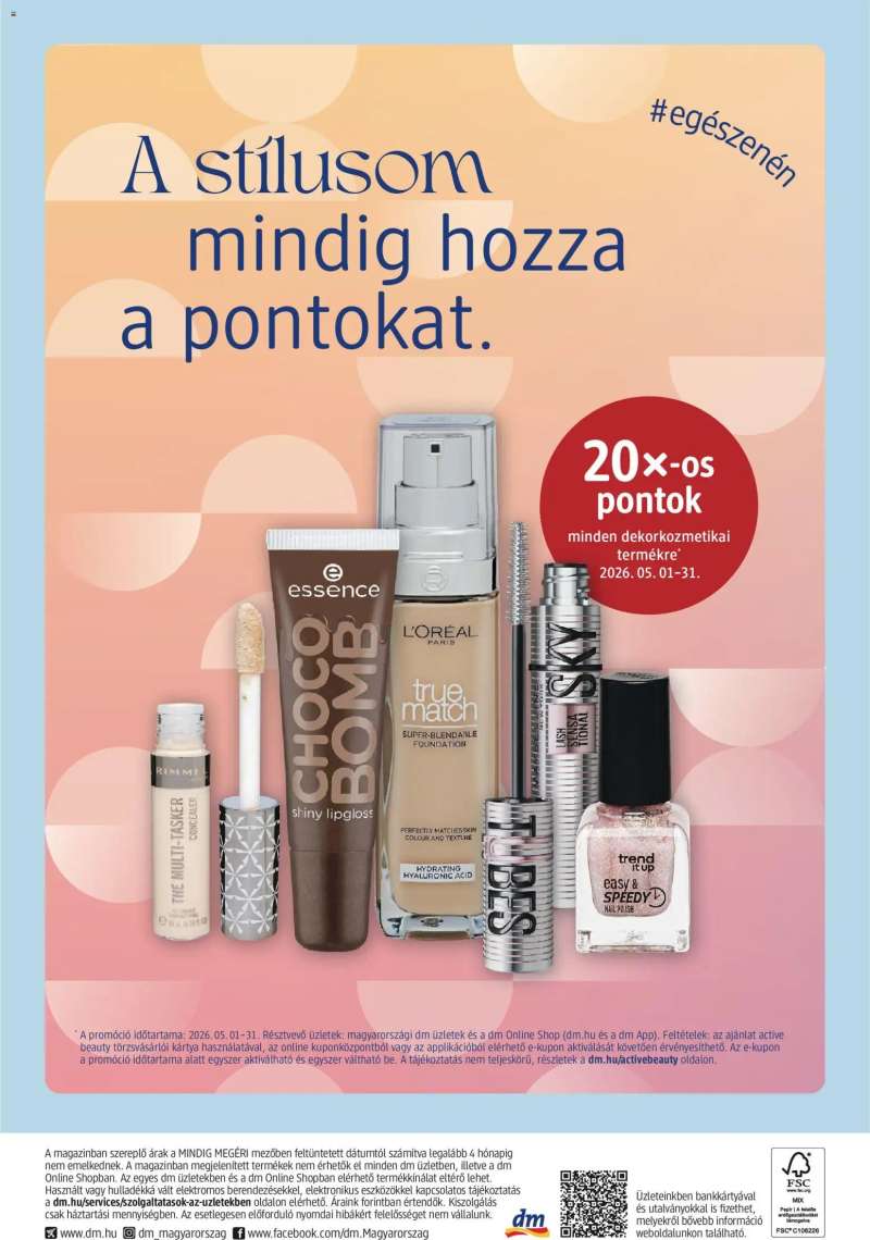 DM Drogerie Markt DM Drogerie Markt akciós újság 24 oldal