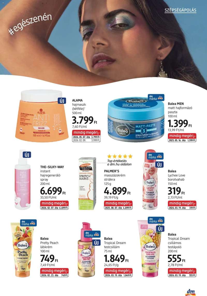 DM Drogerie Markt DM Drogerie Markt akciós újság 5 oldal