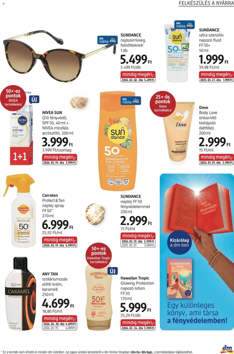 DM Drogerie Markt DM Drogerie Markt akciós újság 7 oldal