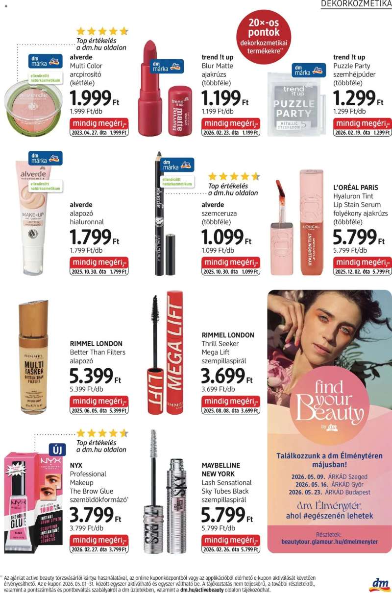 DM Drogerie Markt DM Drogerie Markt akciós újság 9 oldal