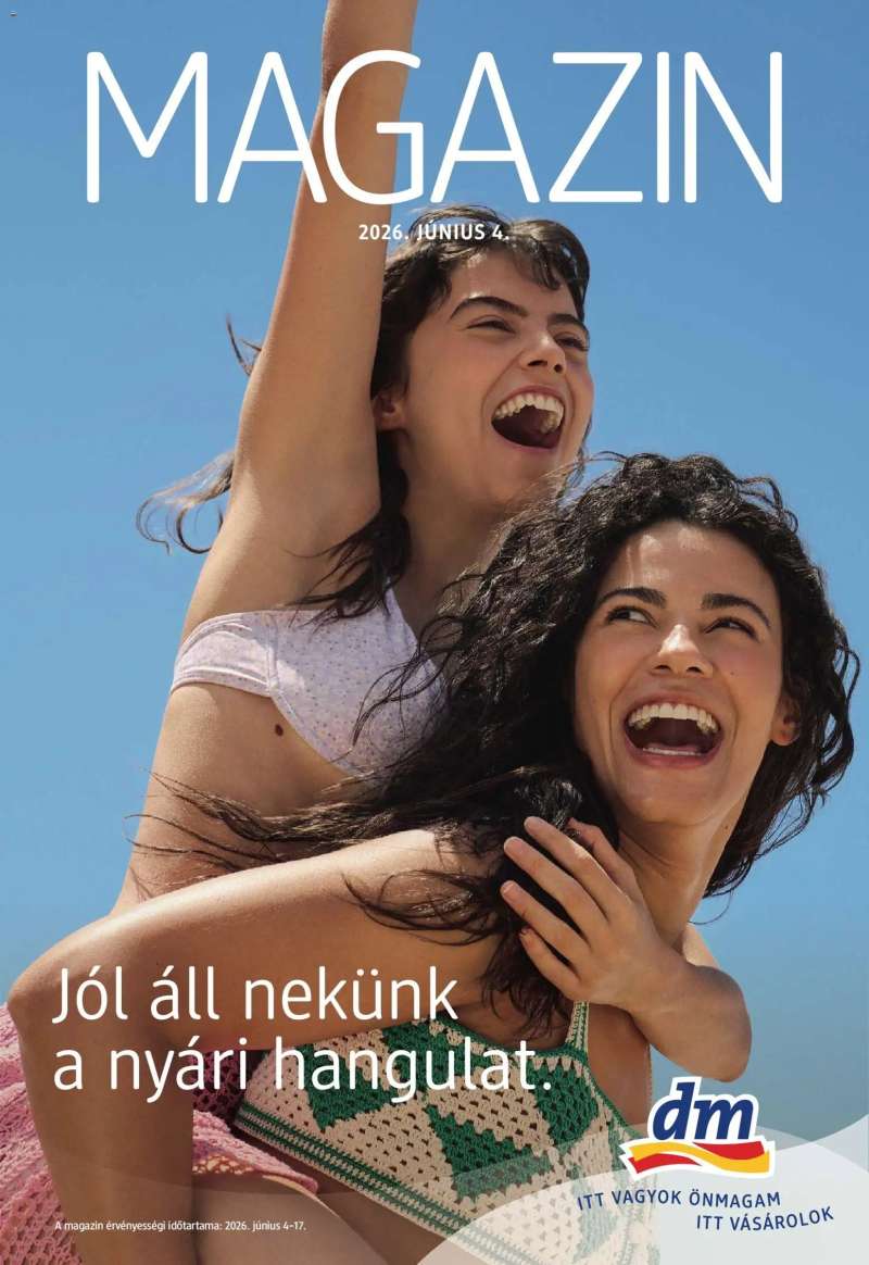 DM Drogerie Markt DM Drogerie Markt akciós újság 1 oldal