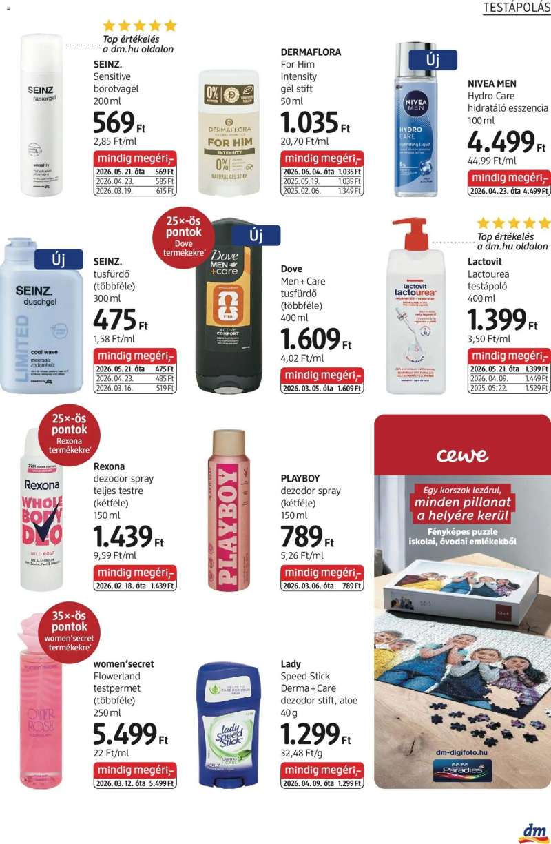 DM Drogerie Markt DM Drogerie Markt akciós újság 13 oldal
