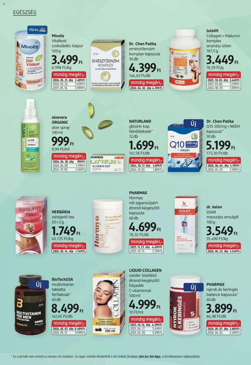 DM Drogerie Markt DM Drogerie Markt akciós újság 20 oldal