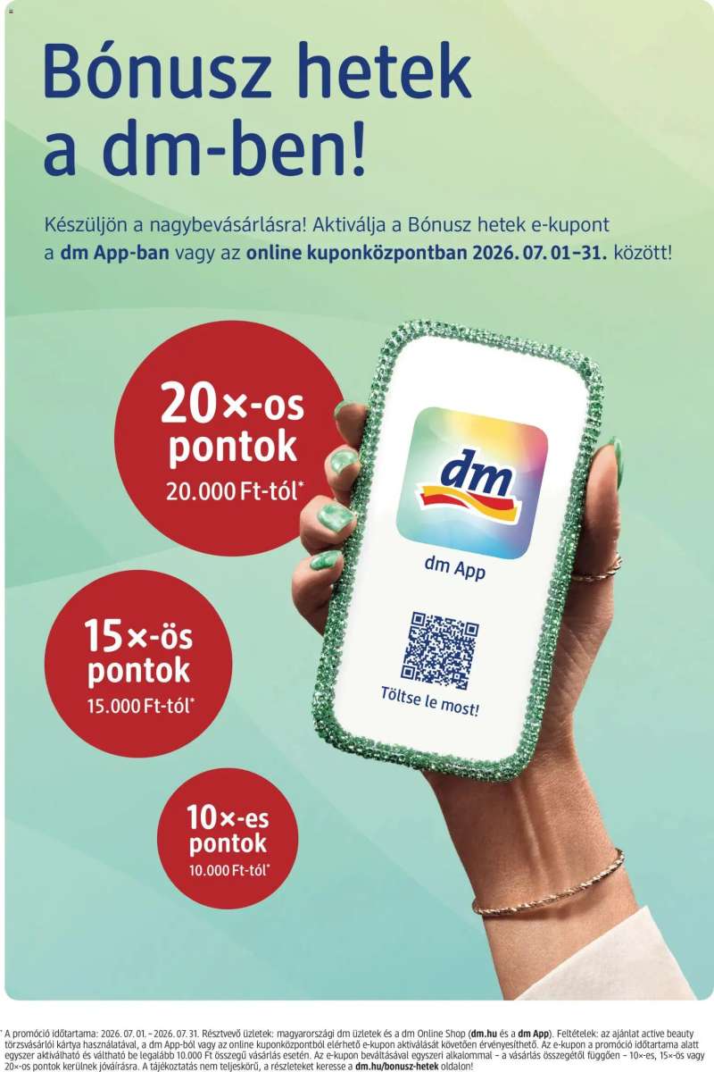 DM Drogerie Markt DM Drogerie Markt akciós újság 11 oldal