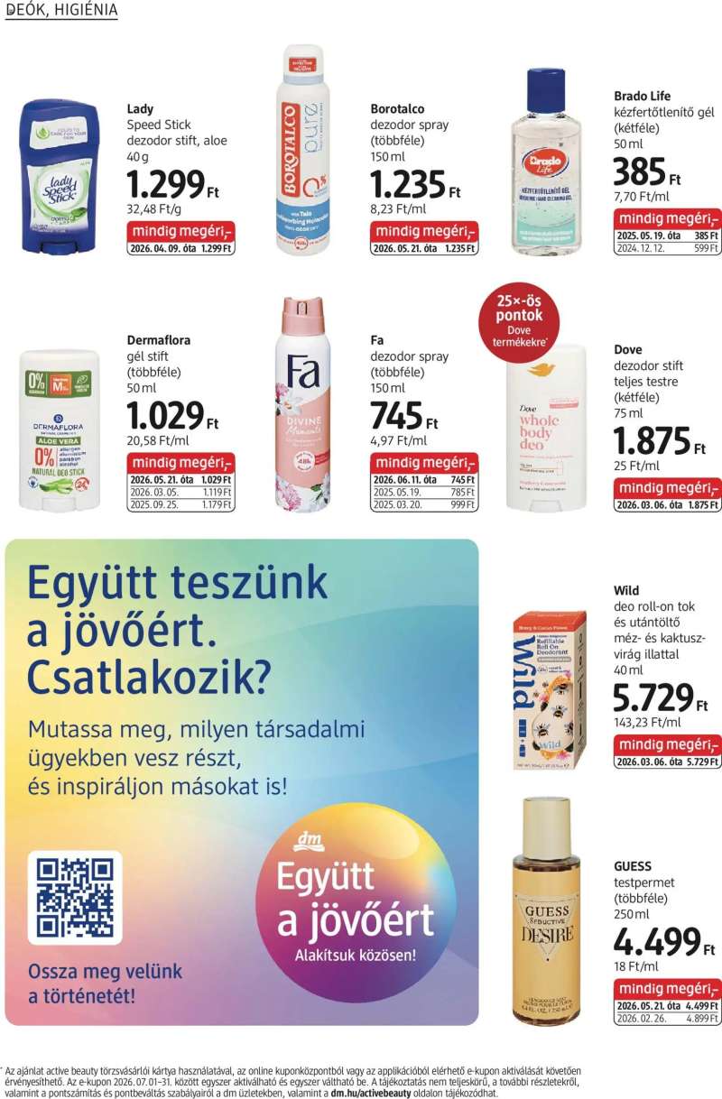 DM Drogerie Markt DM Drogerie Markt akciós újság 12 oldal