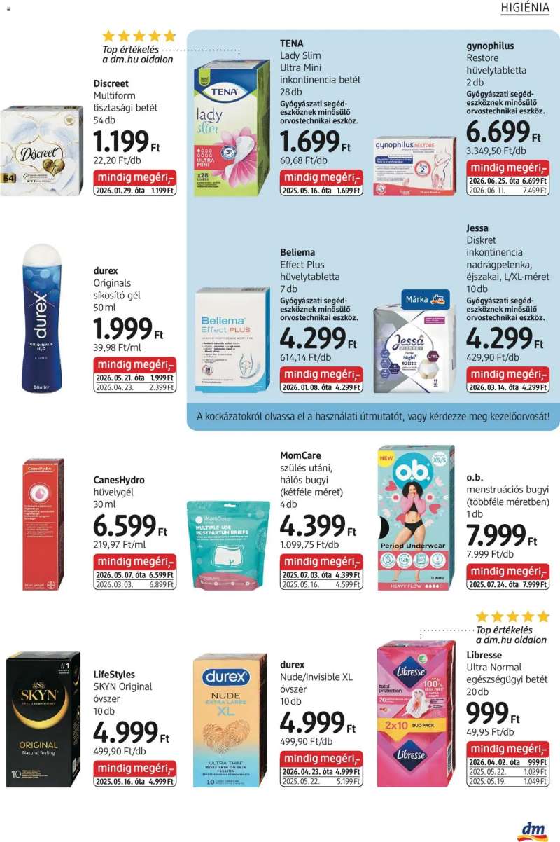 DM Drogerie Markt DM Drogerie Markt akciós újság 15 oldal