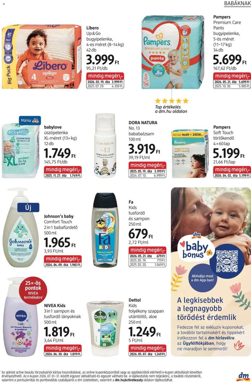 DM Drogerie Markt DM Drogerie Markt akciós újság 17 oldal