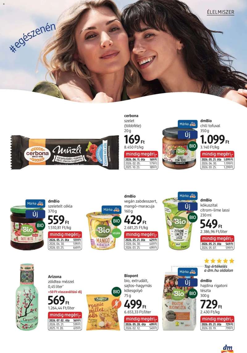 DM Drogerie Markt DM Drogerie Markt akciós újság 19 oldal