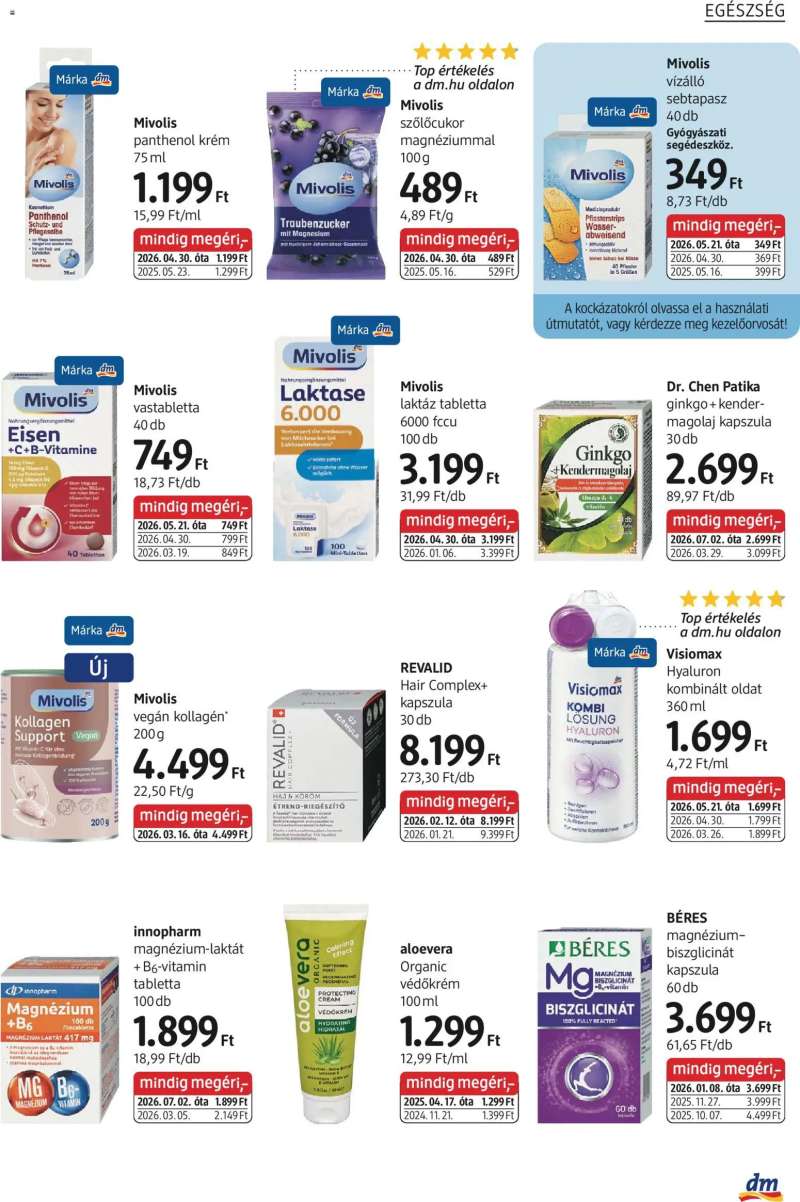 DM Drogerie Markt DM Drogerie Markt akciós újság 21 oldal