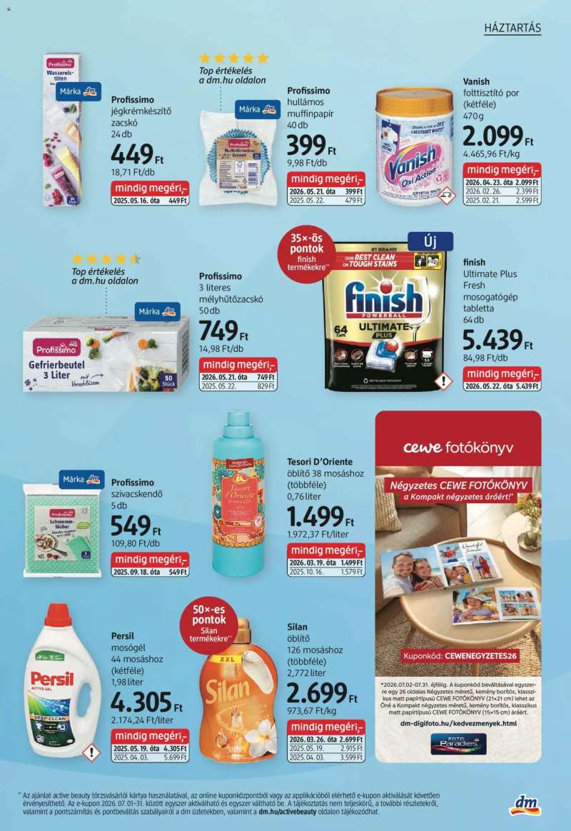 DM Drogerie Markt DM Drogerie Markt akciós újság 23 oldal