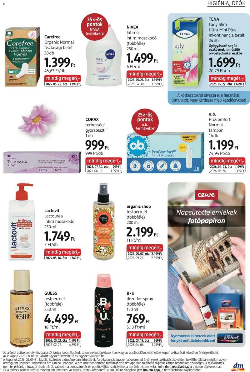 DM Drogerie Markt DM Drogerie Markt akciós újság 11 oldal