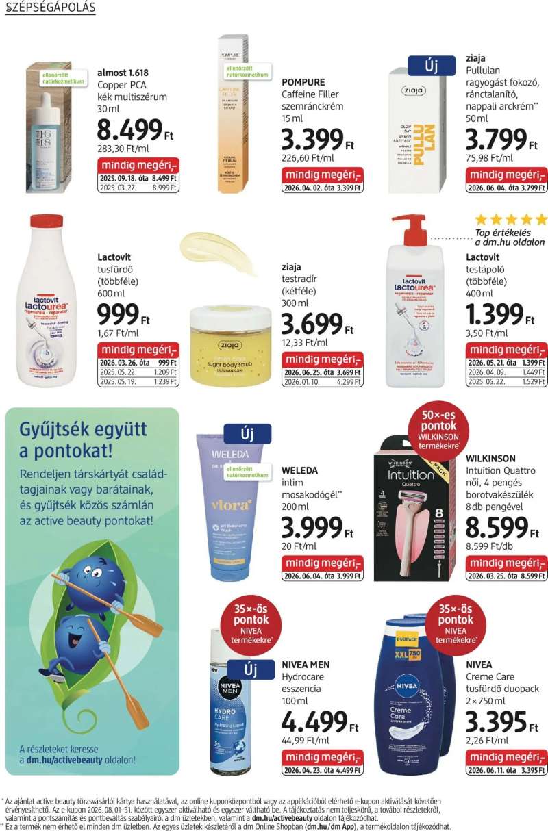 DM Drogerie Markt DM Drogerie Markt akciós újság 12 oldal