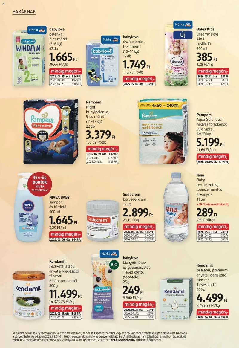 DM Drogerie Markt DM Drogerie Markt akciós újság 14 oldal